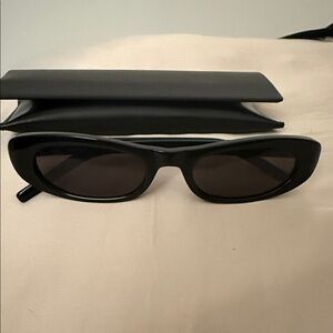 YSL 557 black sunglasses
